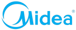 Логотип фирмы Midea в Великих Луках